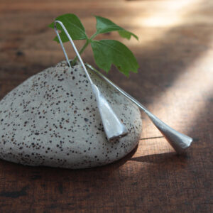 Aretes Trompetas Colgantes de Pasar